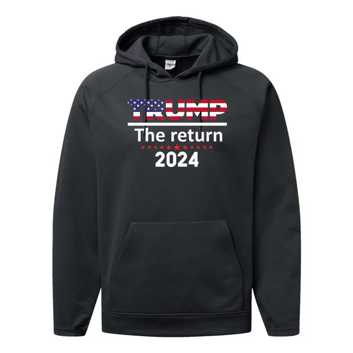 The Return | Trump 2024 Performance Fleece Hoodie