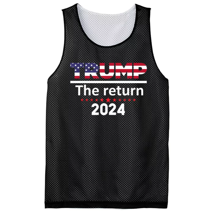 The Return | Trump 2024 Mesh Reversible Basketball Jersey Tank