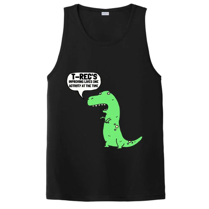 T-Rec's - Recreational Therapy Therapist RT Month Performance Tank