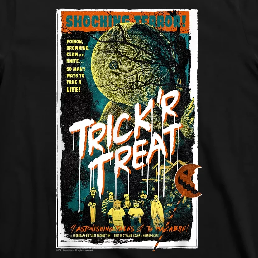 Trick ‘R Treat – Tales Of The Macabre Retro Poster T-Shirt