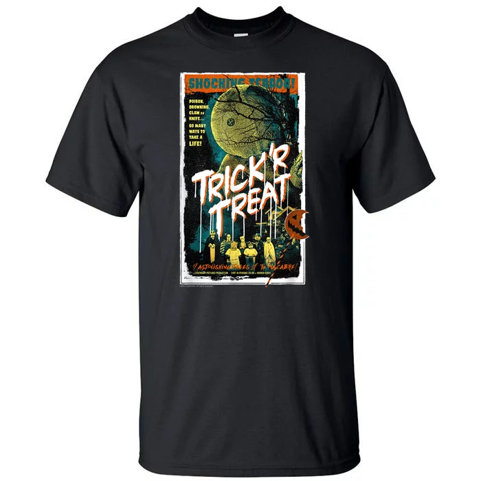 Trick ‘R Treat – Tales Of The Macabre Retro Poster Tall T-Shirt