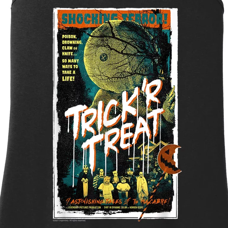 Trick ‘R Treat – Tales Of The Macabre Retro Poster Ladies Essential Tank