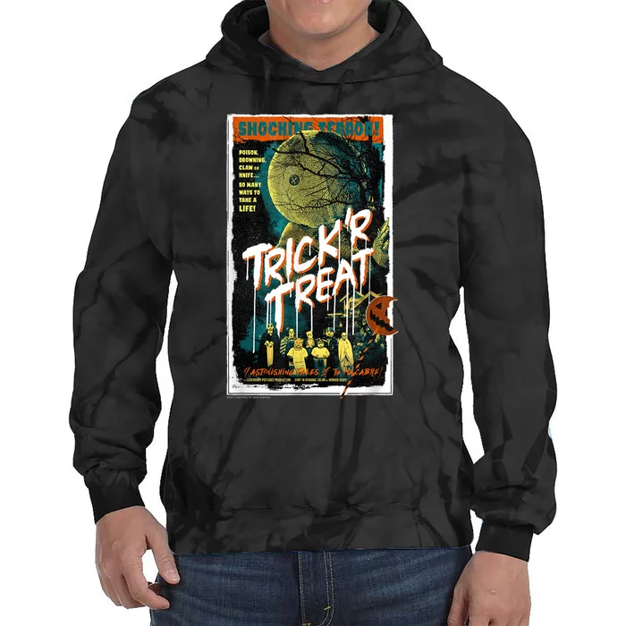 Trick ‘R Treat – Tales Of The Macabre Retro Poster Tie Dye Hoodie