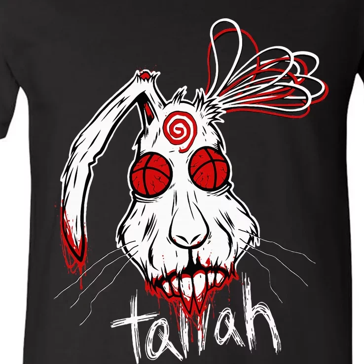 Tallah Rabbit V-Neck T-Shirt