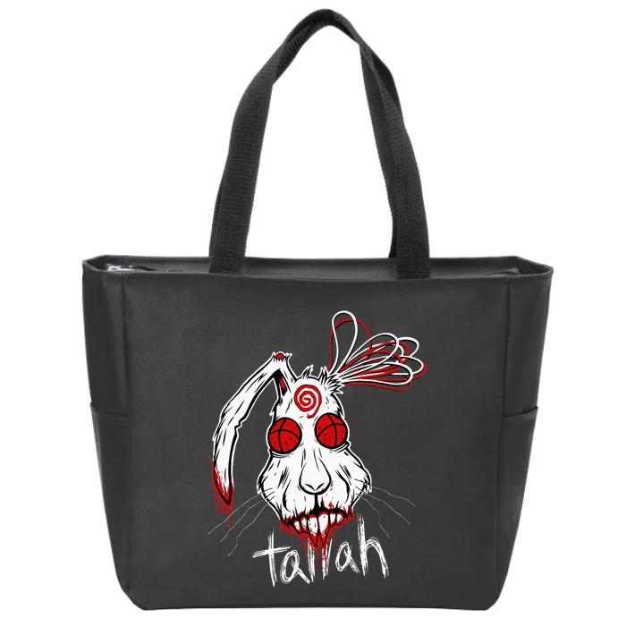 Tallah Rabbit Zip Tote Bag