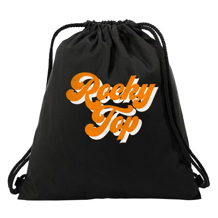 Tennessee Rocky Top TN Football Baseball Sport Fans Drawstring Bag