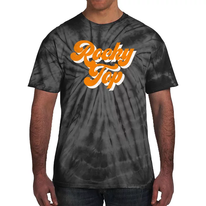 Tennessee Rocky Top TN Football Baseball Sport Fans Tie-Dye T-Shirt