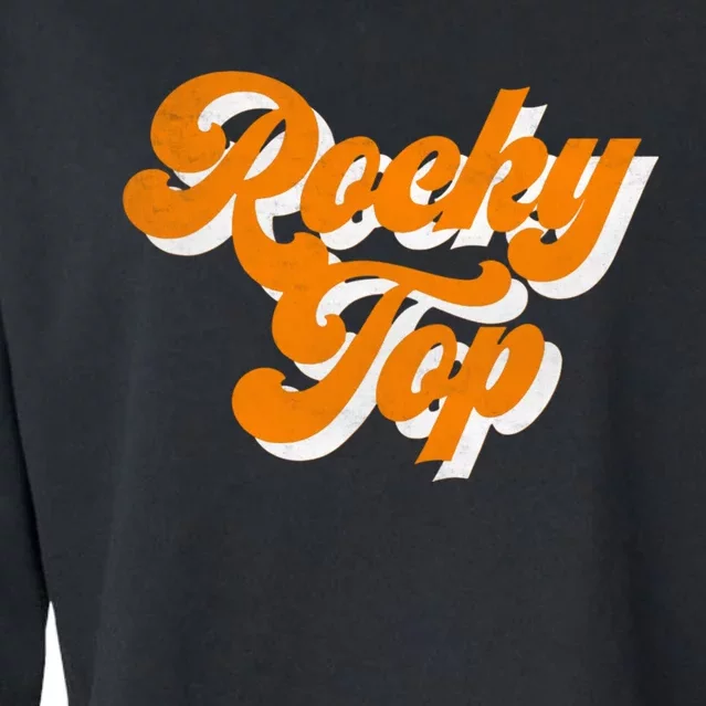 Tennessee Rocky Top TN Football Baseball Sport Fans Cropped Pullover Crew