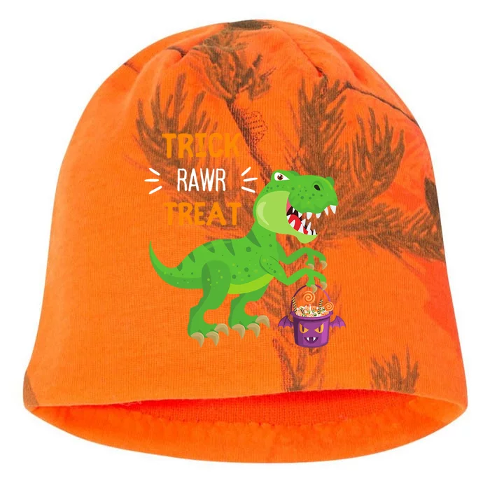 Trick Rawr Treat TRex Dinosaur Funny Halloween Funny Gift Kati - Camo Knit Beanie