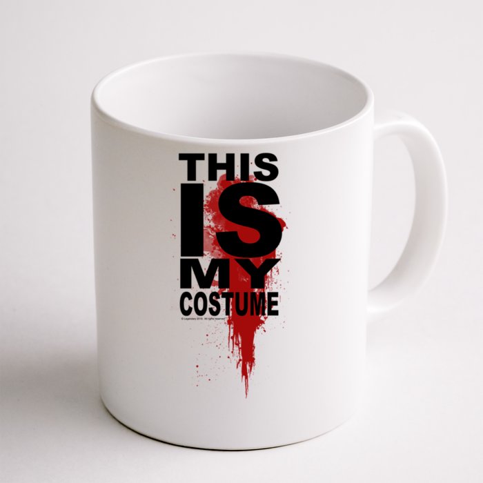 Trick R Treat This Is My Costumegift Front & Back Coffee Mug