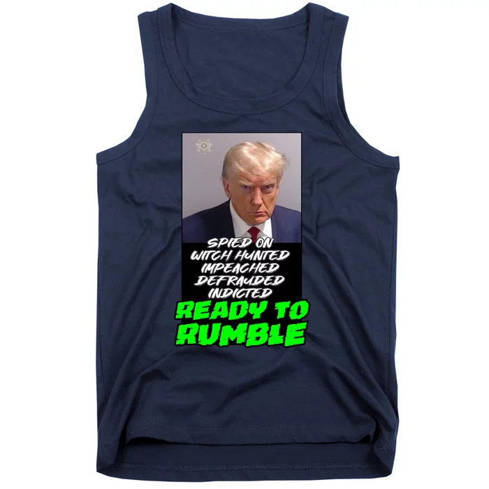 Trump Ready To Rumble Tank Top