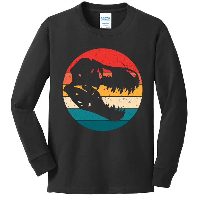 TREX RETRO Kids Long Sleeve Shirt