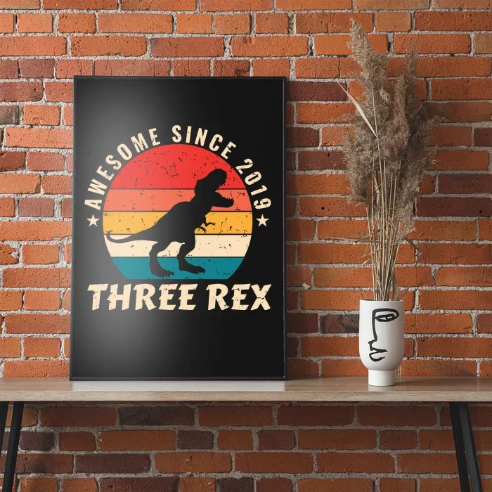 THREE REX Poster