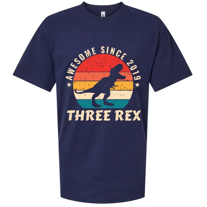 THREE REX Sueded Cloud Jersey T-Shirt