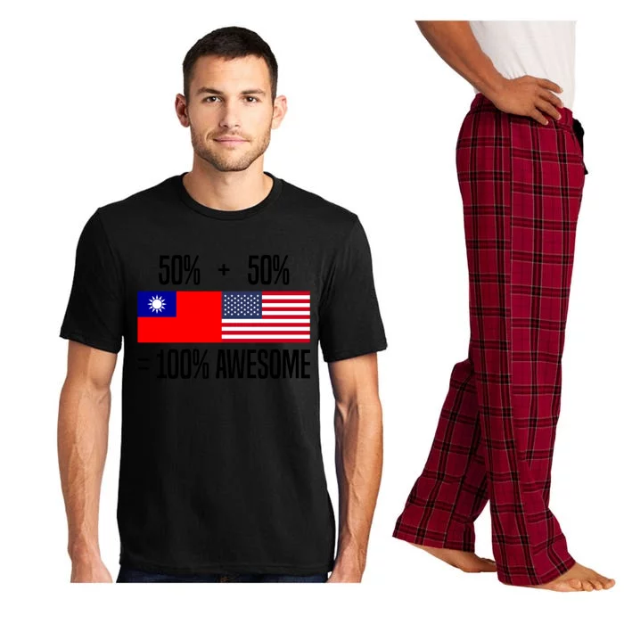 Taiwanese Roots Taiwan Heritage Taiwanese American Meaningful Gift Pajama Set