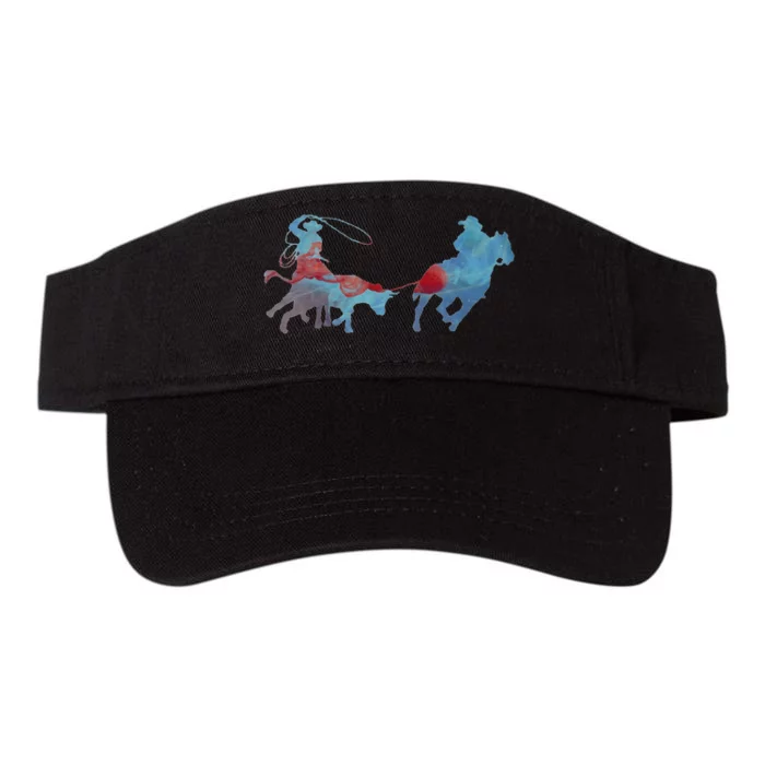 Team Roping Valucap Bio-Washed Visor