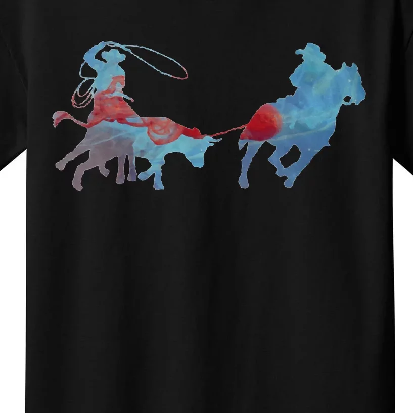 Team Roping Kids T-Shirt