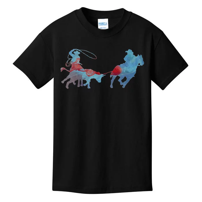 Team Roping Kids T-Shirt