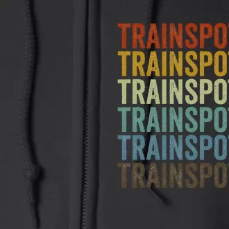 Trainspotting Retro Full Zip Hoodie