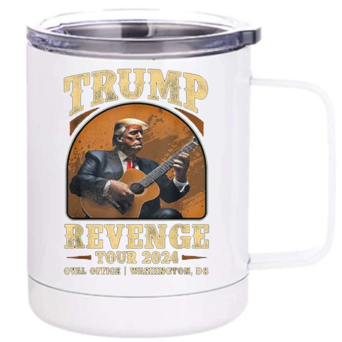 Trump Revenge Tours 2024 Front & Back 12oz Stainless Steel Tumbler Cup