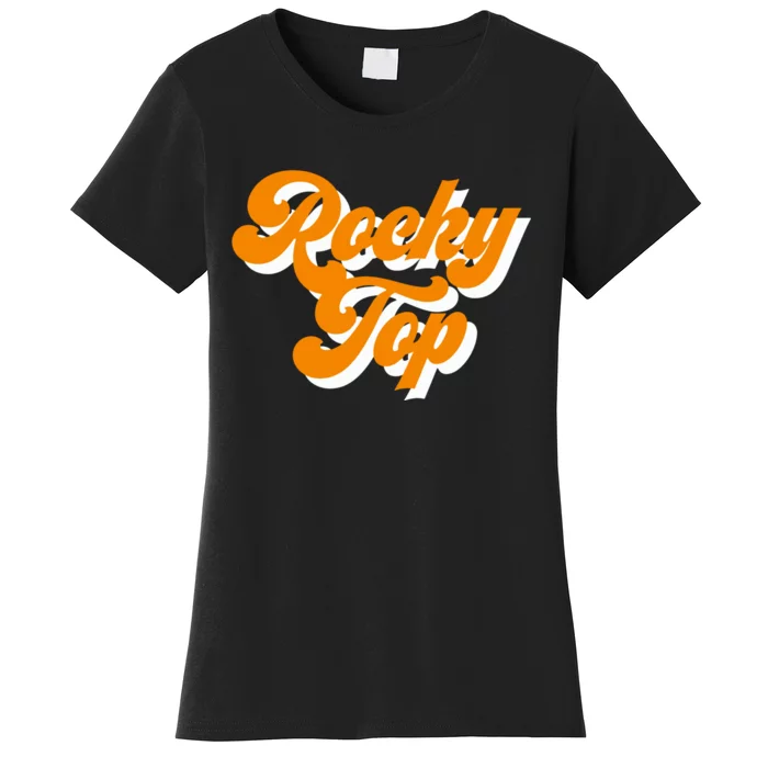 Tennessee Rocky Top TN Football Baseball Sport Fans Women's T-Shirt