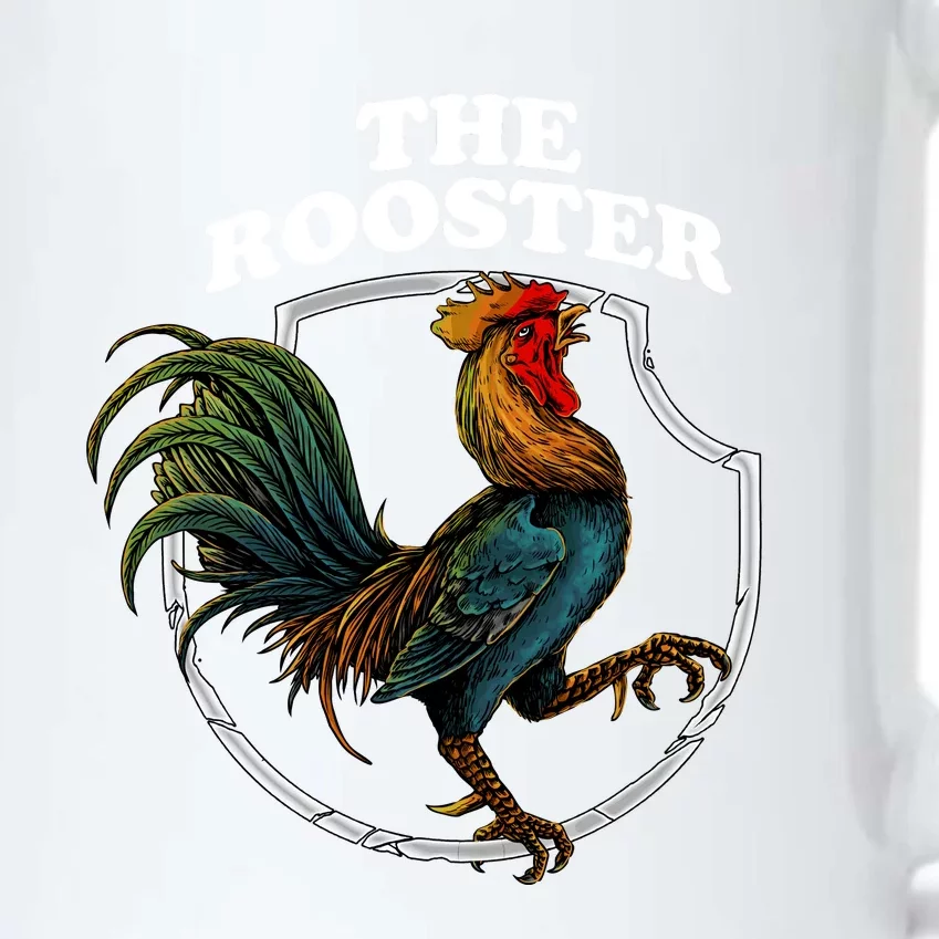 The Rooster Black Color Changing Mug