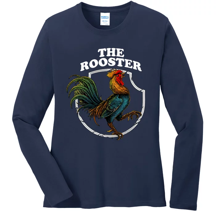 The Rooster Ladies Long Sleeve Shirt