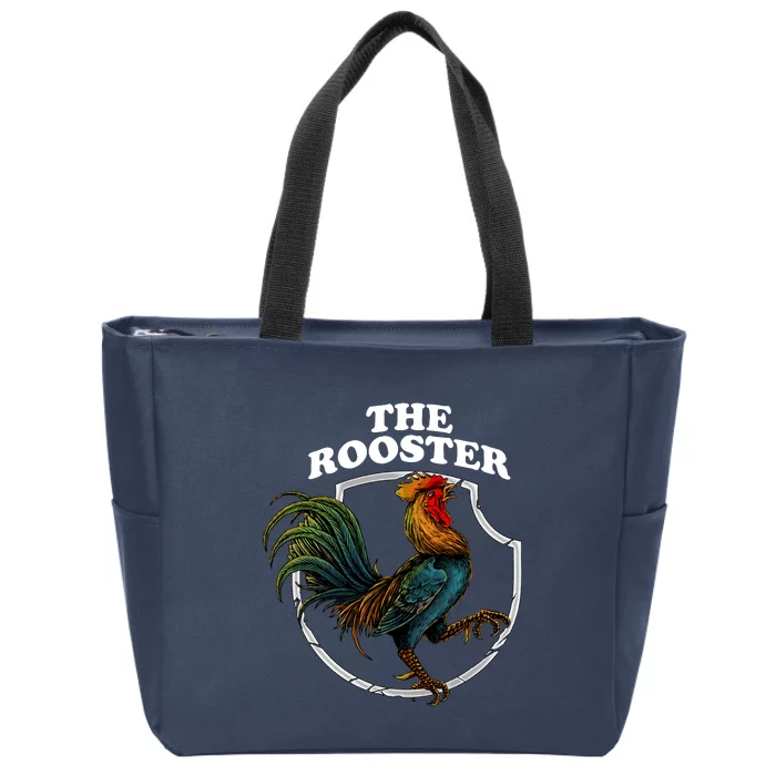 The Rooster Zip Tote Bag