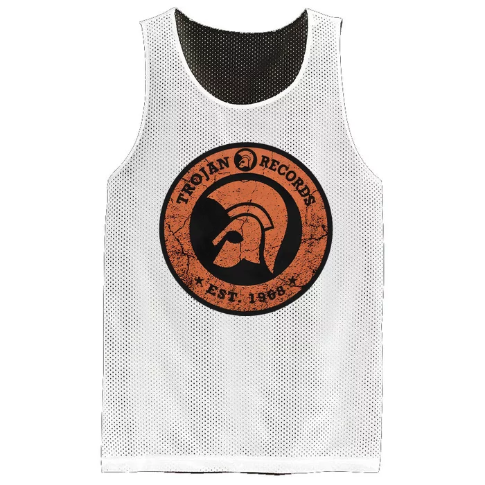 Trojan Records Mesh Reversible Basketball Jersey Tank