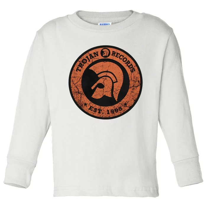 Trojan Records Toddler Long Sleeve Shirt