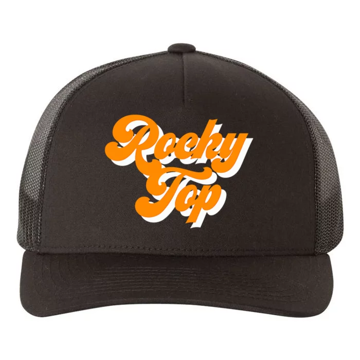 Tennessee Rocky Top TN Football Baseball Sport Fans Yupoong Adult 5-Panel Trucker Hat