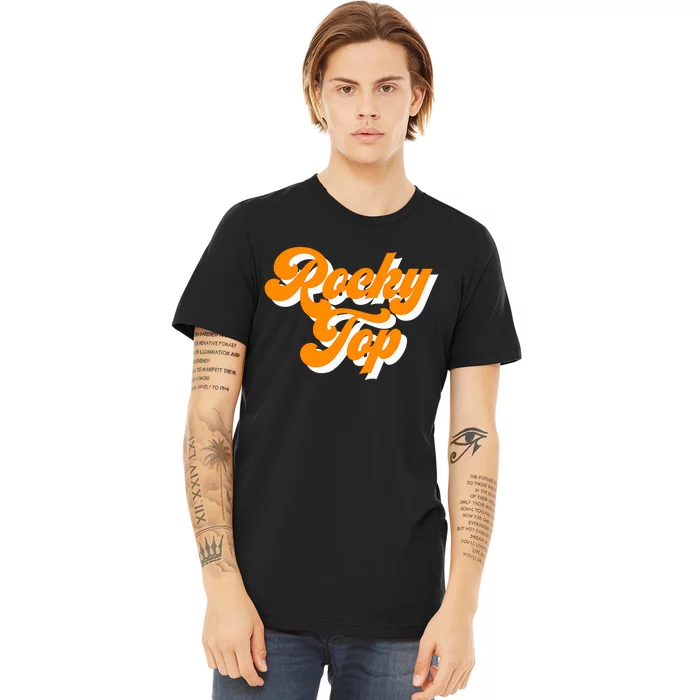 Tennessee Rocky Top TN Football Baseball Sport Fans Premium T-Shirt