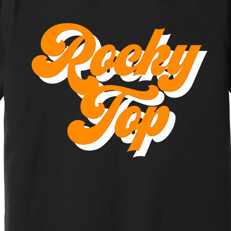 Tennessee Rocky Top TN Football Baseball Sport Fans Premium T-Shirt