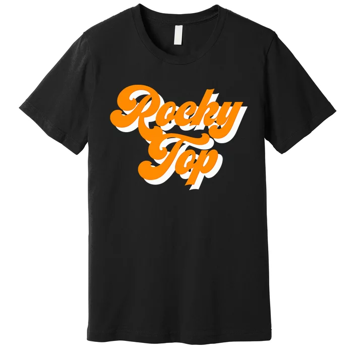 Tennessee Rocky Top TN Football Baseball Sport Fans Premium T-Shirt