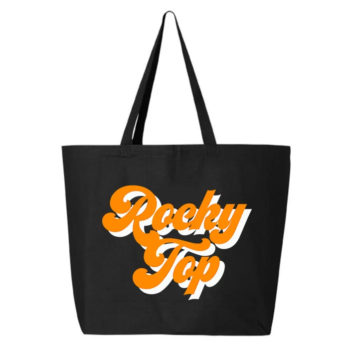 Tennessee Rocky Top TN Football Baseball Sport Fans 25L Jumbo Tote