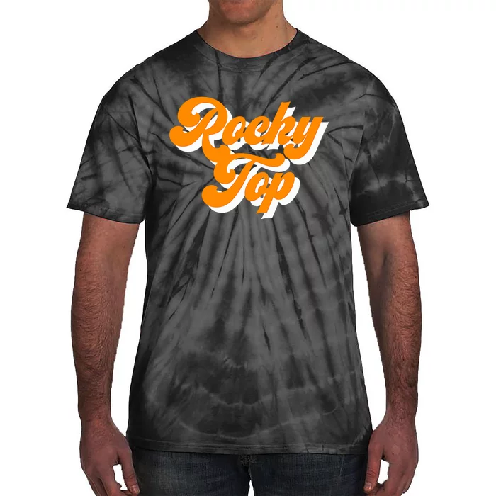 Tennessee Rocky Top TN Football Baseball Sport Fans Tie-Dye T-Shirt