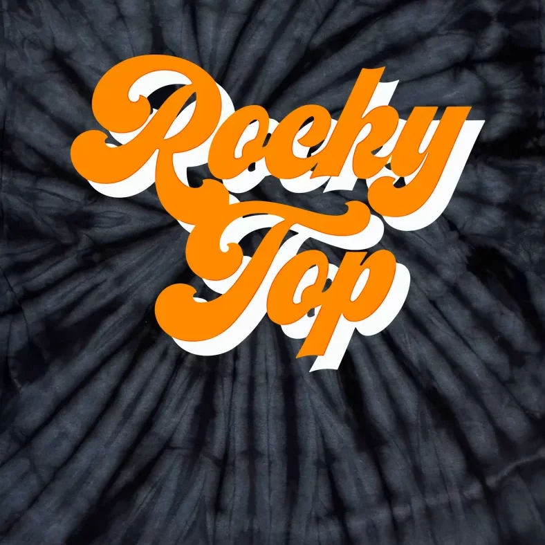 Tennessee Rocky Top TN Football Baseball Sport Fans Tie-Dye T-Shirt