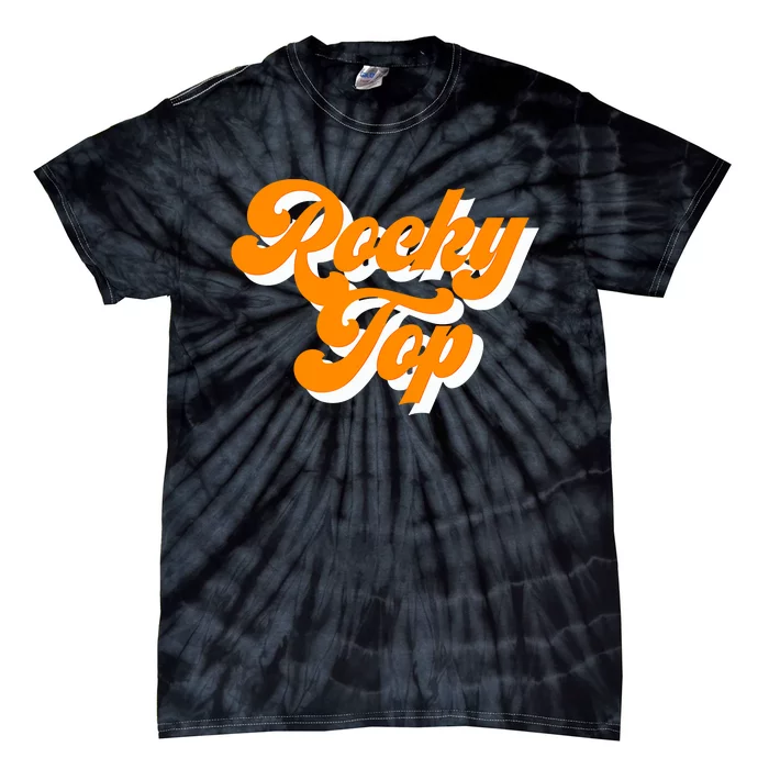 Tennessee Rocky Top TN Football Baseball Sport Fans Tie-Dye T-Shirt