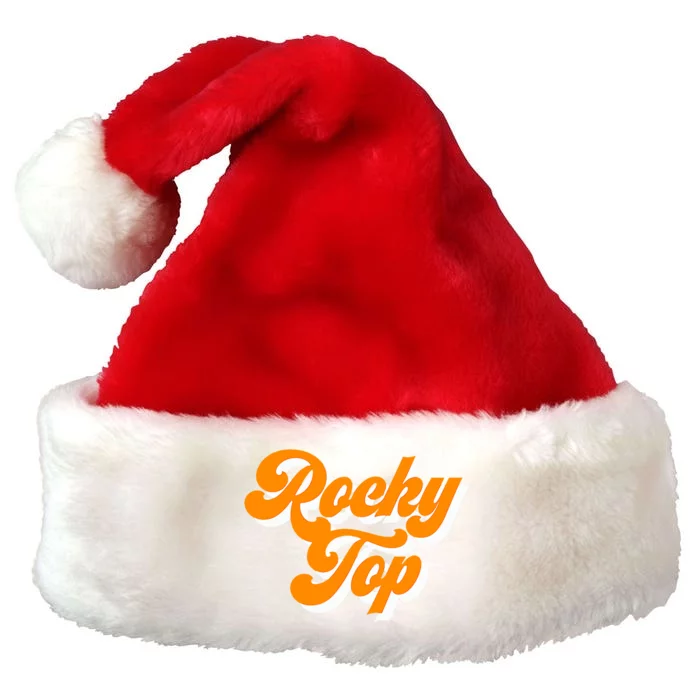 Tennessee Rocky Top TN Football Baseball Sport Fans Premium Christmas Santa Hat