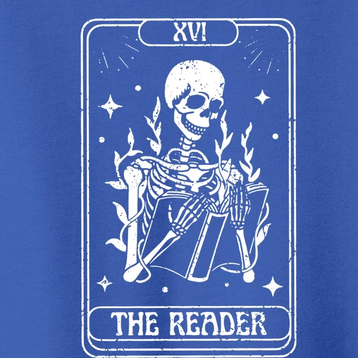 The Reader Tarot Card Witch Vibes Reading Bookworm Bookish Gift Toddler T-Shirt