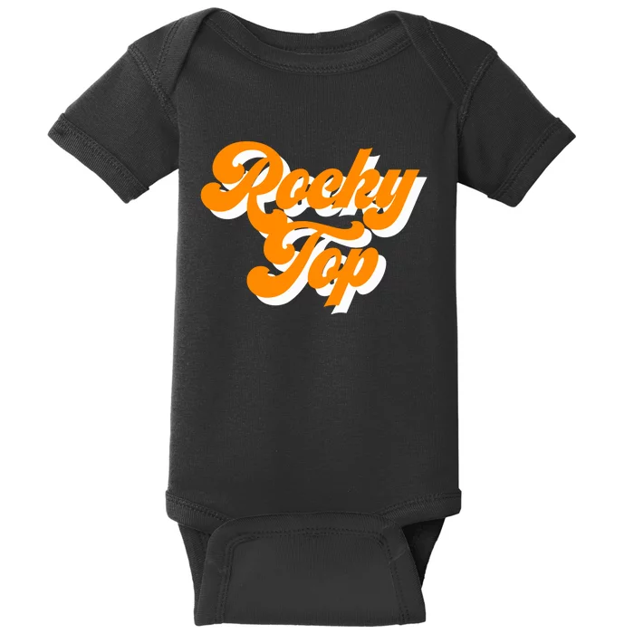 Tennessee Rocky Top Tn Football Baseball Sport Fans Baby Bodysuit