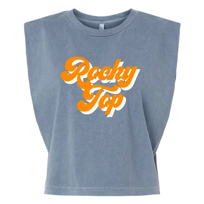 Tennessee Rocky Top Tn Football Baseball Sport Fans Garment-Dyed Women's Muscle Tee