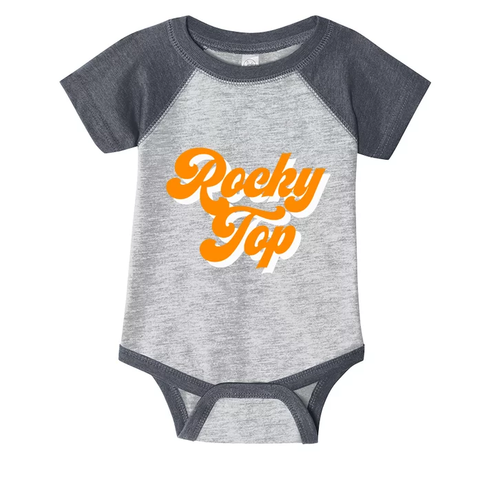 Tennessee Rocky Top Tn Football Baseball Sport Fans Infant Baby Jersey Bodysuit