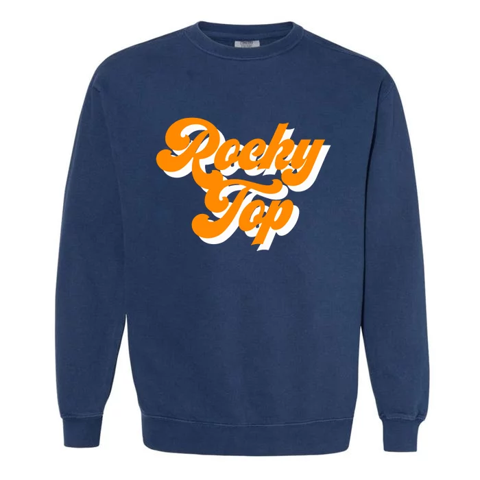 Tennessee Rocky Top Tn Football Baseball Sport Fans Garment-Dyed Sweatshirt