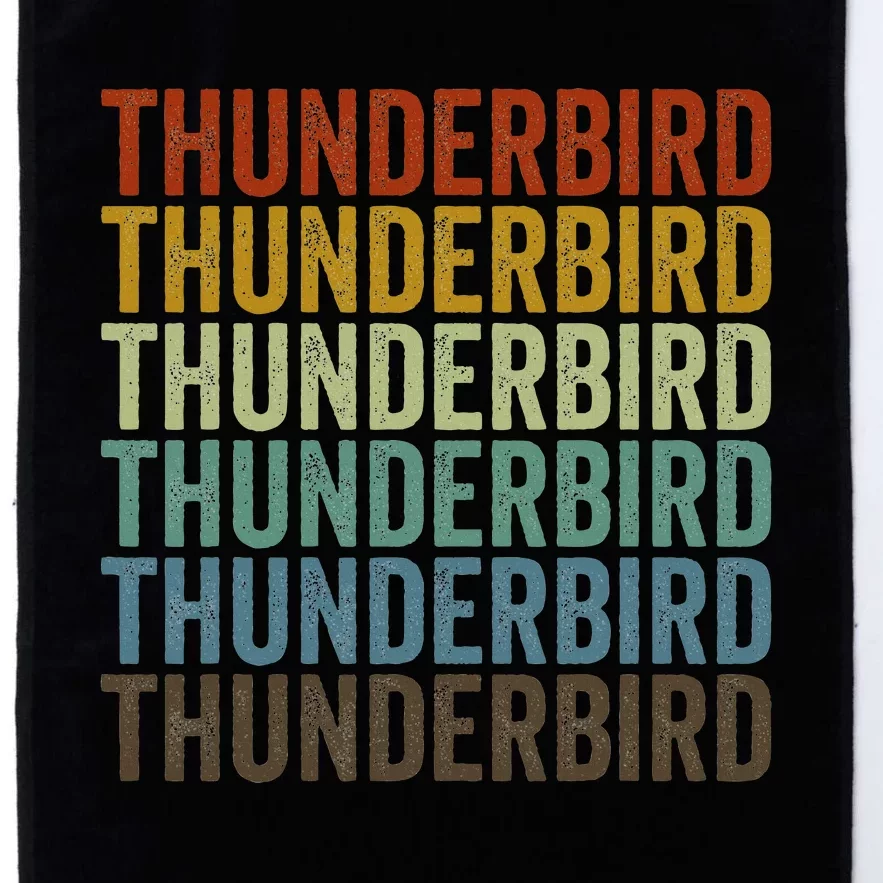 Thunderbird Retro Platinum Collection Golf Towel