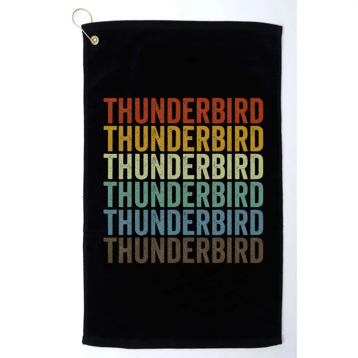 Thunderbird Retro Platinum Collection Golf Towel