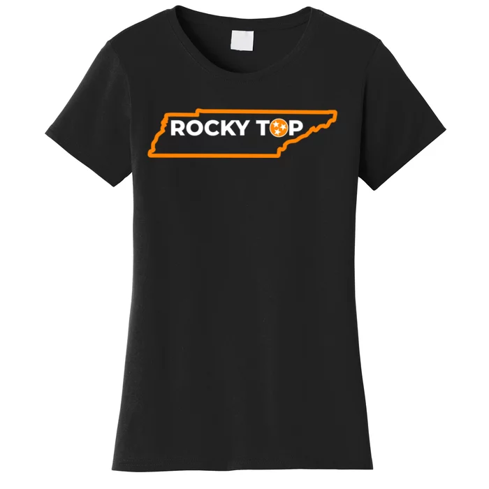 Tennessee Rocky Top TN Rocky Top Volunteer State Vintage Women's T-Shirt