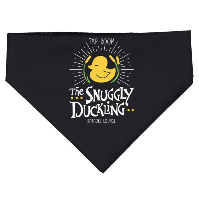 Tap Room The Snuggly Duckling Karaoke Lounge USA-Made Doggie Bandana