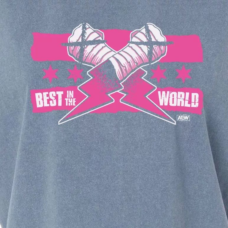 Top Rope Tuesday Cm Punk Best In The World Garment-Dyed Women's Muscle Tee