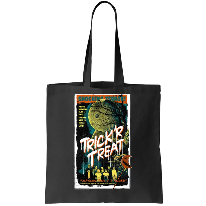 Trick ‘R Treat – Tales Of The Macabre Retro Poster Tote Bag